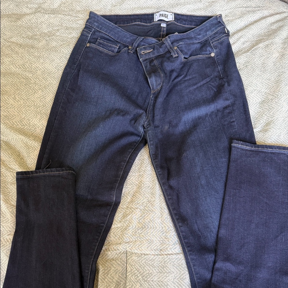 Paige dark denim skinny jeans